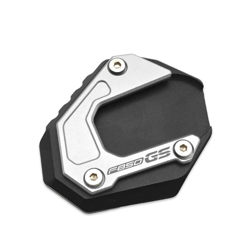 Motorcycle Accessories CNC Kickstand Side Stand Enlarger Extension Pad For BMW F850GS F850GS Adventure F750GS F 850 GS 2018-2023 – Aluminum Blue Grey Black Silver – Not for F900GS