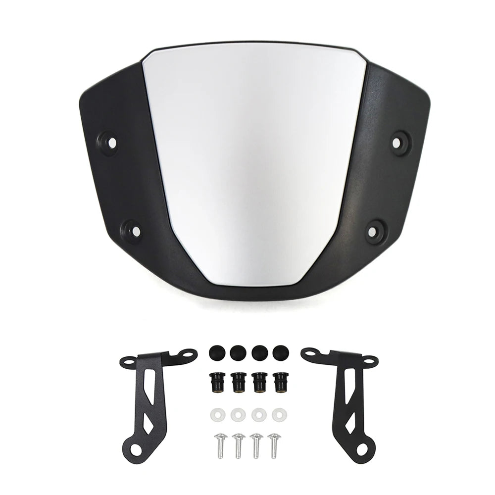 Motorcycle Windshield – Sport Front Wind Deflector with Bracket for Honda CB650R