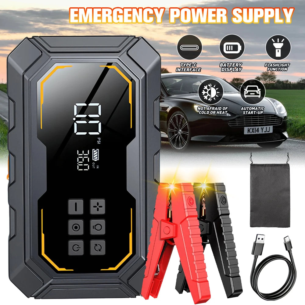KEPEAK 12V Jump Starter with Built-in