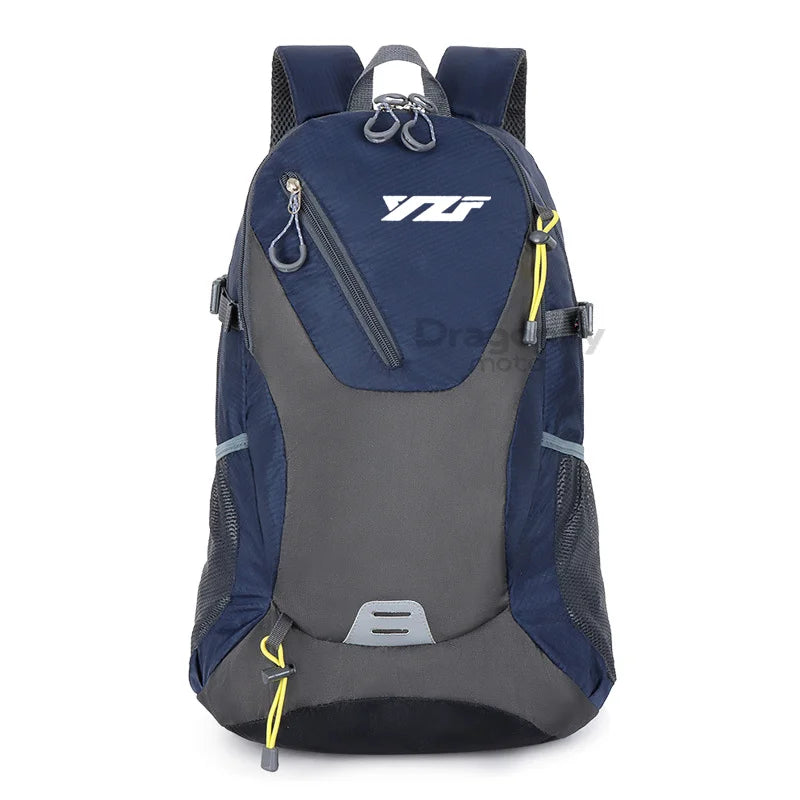 Motorcycle Backpack – Waterproof Racing Travel Bag for Yamaha