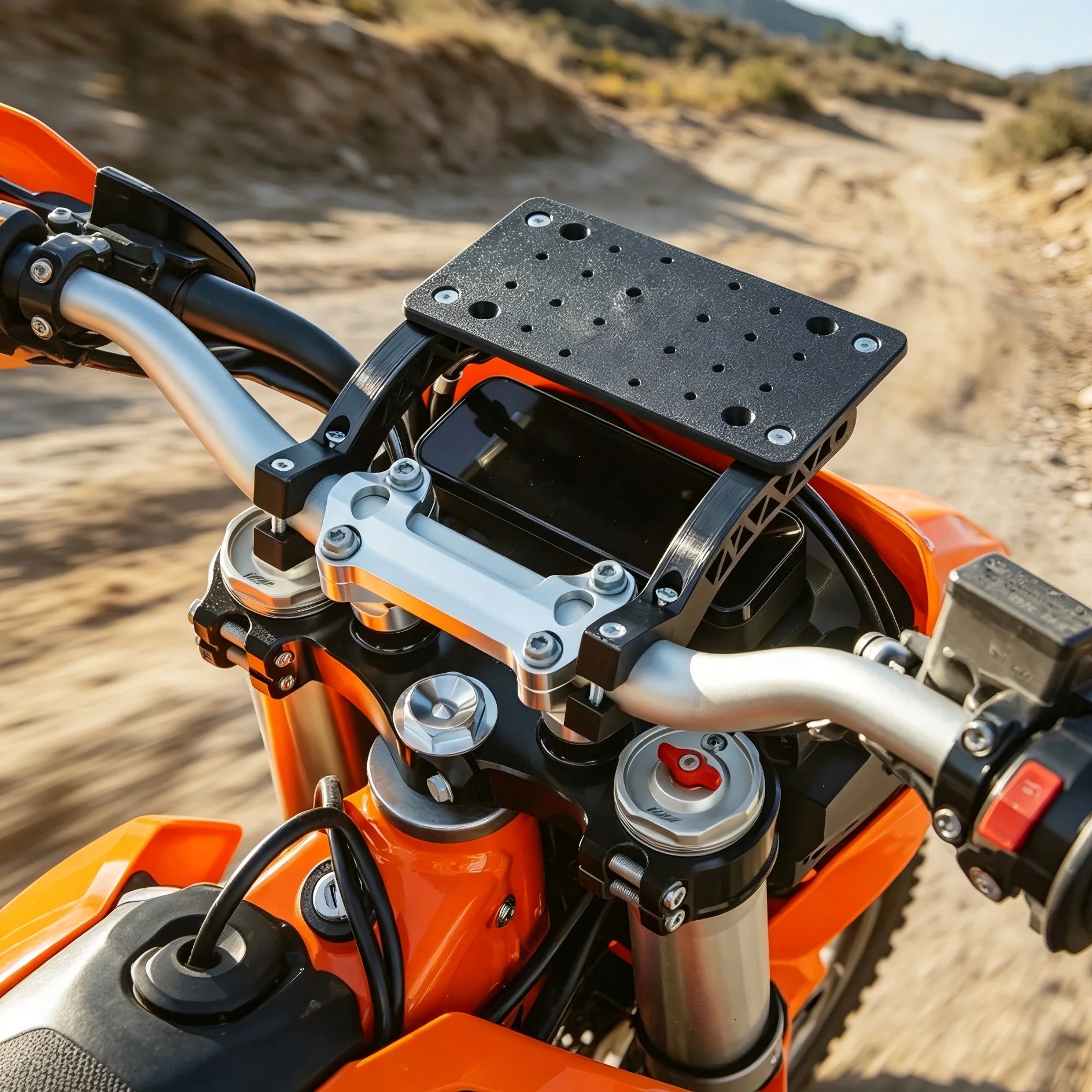GPS Mount Bracket – Anti-Shake Navigation Mount for Husqvarna FC, TX & 701