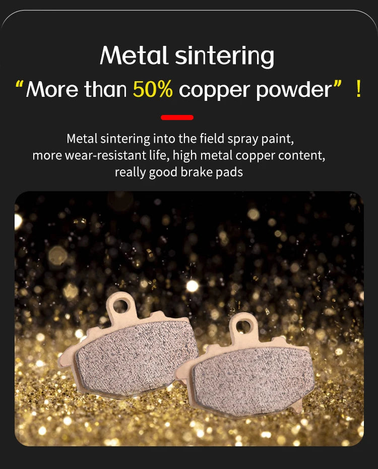 Sintered Metal Brake Pads for Kawasaki ZX-10R 2004–2015 Z1000 Z1000SX 2010–2017 – Brake Pad Tools – Front / Rear / Set – from $26