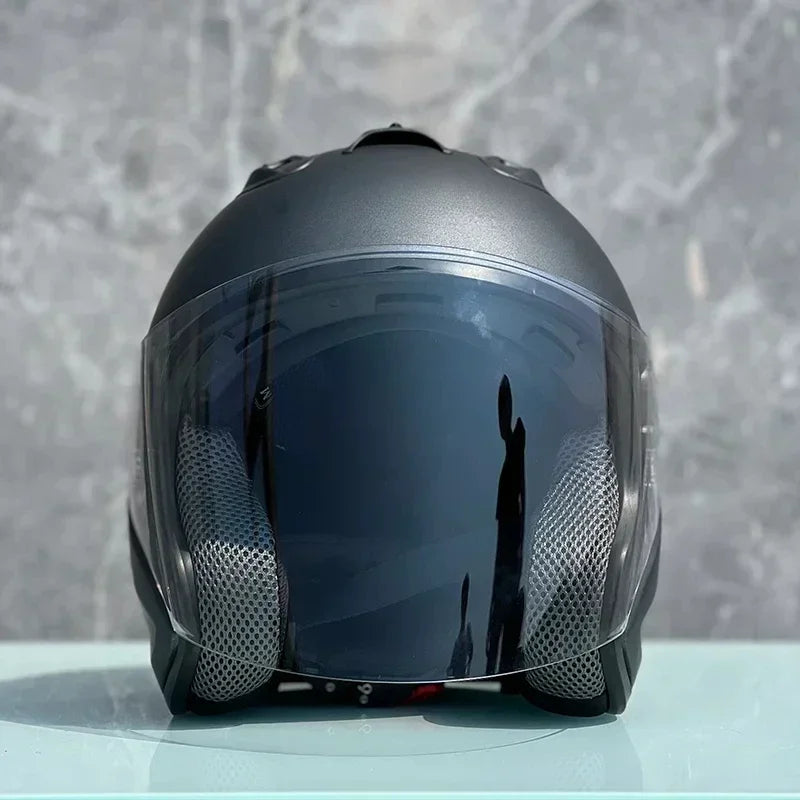 Three Quarter Jet Open Face Helmets for Scooter and Motorcycle