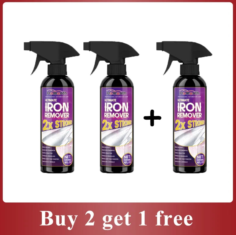 Car Cleaning Iron Remover and Rust Spray