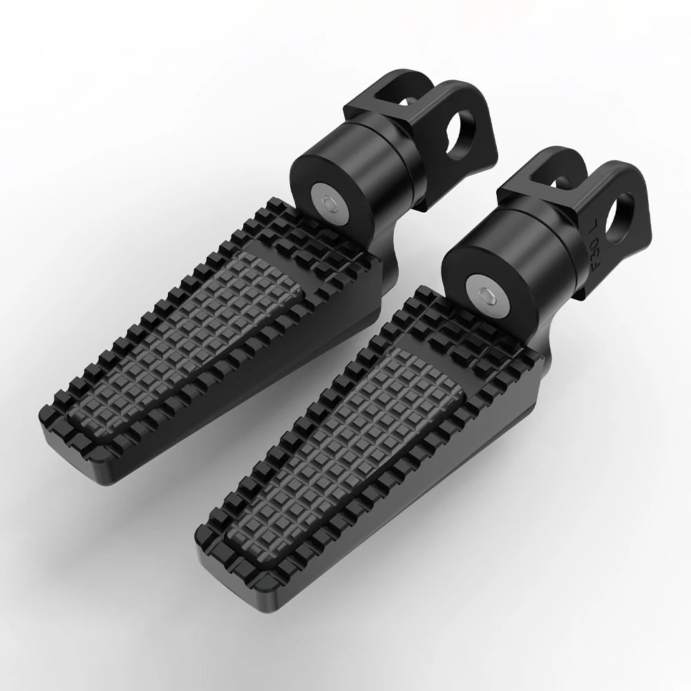 Kawasaki Z650 Anniversary / Z650RS / Z1000SX / ZX-6R / ZX-9R Front Foot Pegs – Adjustable 360° or Straight – CNC Aluminum + Rubber – 7 Colors – $75–$90