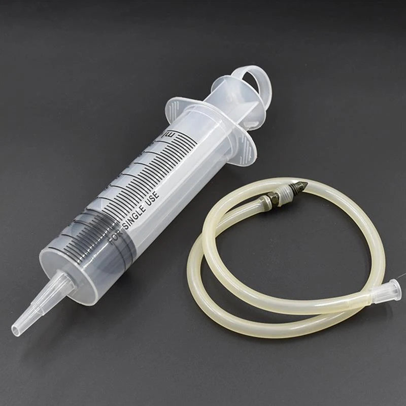 Motorcycle Disc Brake Hose Air Bleeding Tool – Brake Bleeding Tools Hydraulic Fluid Brake Pump Caliper Repair Vacuum Injector – 60ml / 100ml – $20