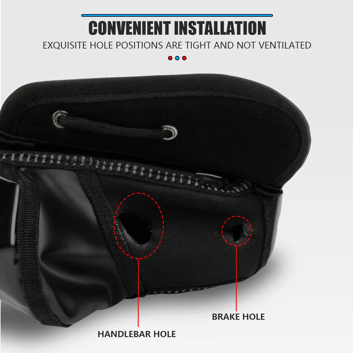 Maroen Handlebar Muffs Winter Waterproof