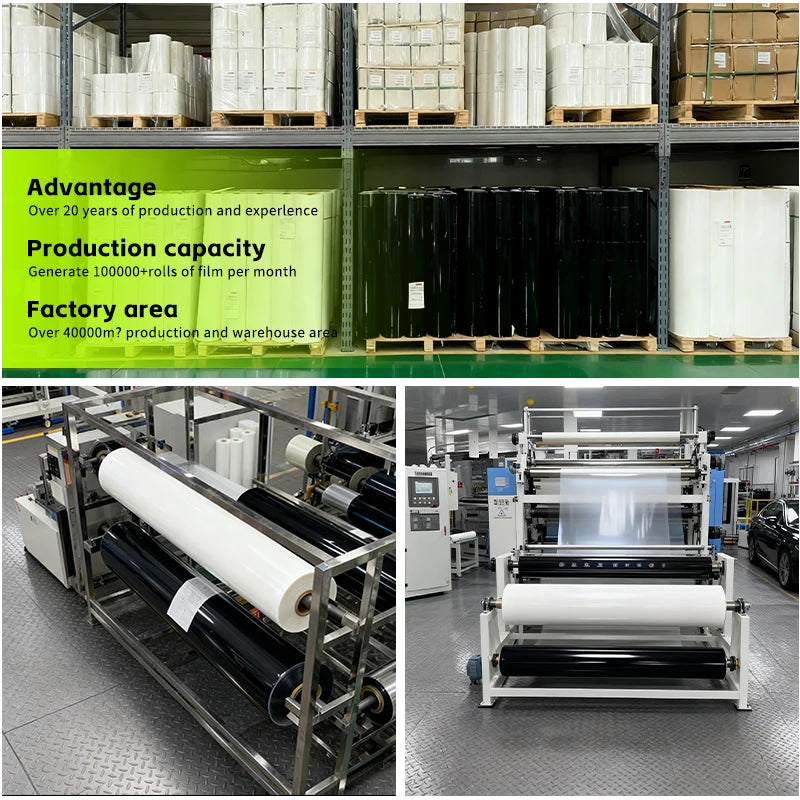 TPU PPF Bulk Roll 1.52×15m – Self-Healing Paint Protection Film – BASF / Covestro / Lubrizol – 7.5 / 8.5 / 10mil – Transparent / Gloss Black / Matte Black / Matte – $383–657