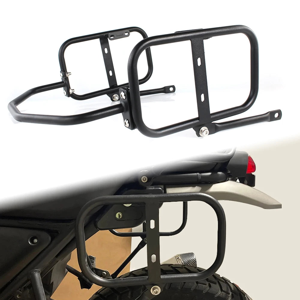 Rest Backrest Holder Sissy Bar with Cushion Pad Motorcycle Rear Passenger Seat Back Guerrilla 450 2024-2025 For Royal Enfield