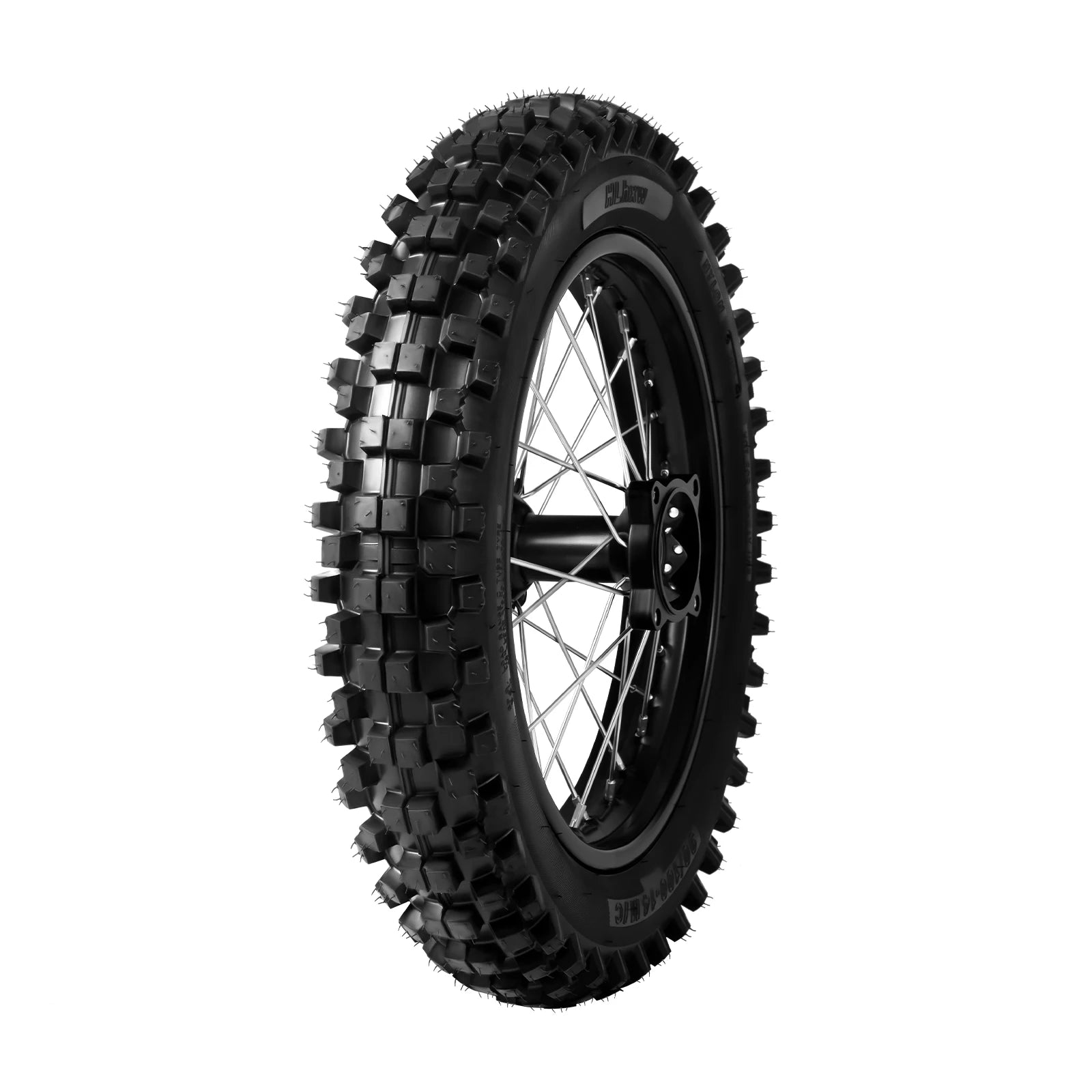High-Strength 6-Ply Motorcycle Tire – Rubber & Steel Tube-Type Replacement Tire, C Load Range