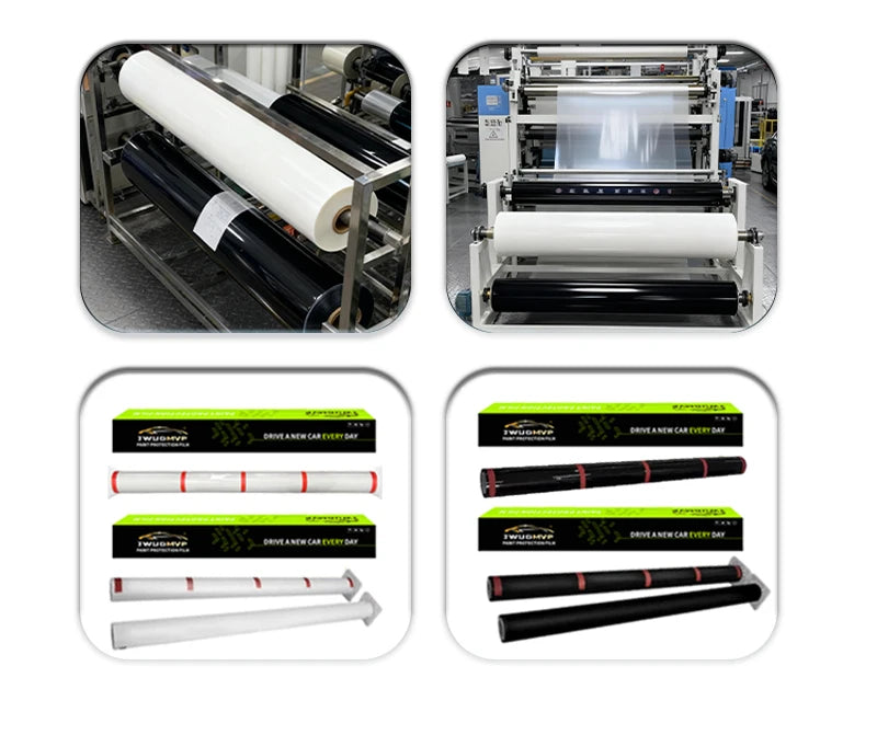 TPU PPF Bulk Roll 1.52×15m – Self-Healing Paint Protection Film – BASF / Covestro / Lubrizol – 7.5 / 8.5 / 10mil – Transparent / Gloss Black / Matte Black / Matte – $383–657