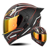 DOT Approved Modular Full Face Motorcycle Helmet – Flip-Up Dual Visor, All-Season