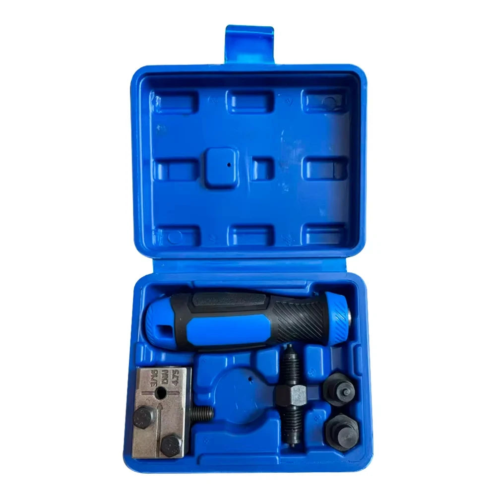 Professional 3/16" Brake Pipe Flaring Tool Kit – Brake Line Tools – Single and Double Flare Brake Line Repair Kit for Car Motorcycle Truck – 490g – $37