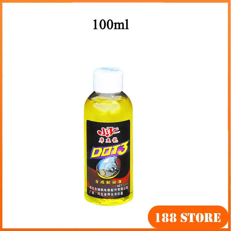 Motorcycle & Electric Bike Brake Fluid – Disc Brake Hydraulic Brake Oil – 100ml / 160ml / 280ml / 500ml – $25–40