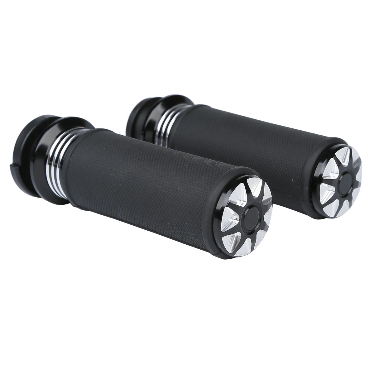Electric 1" Hand Grips For Harley Softail Slim Fat Boy Touring Road King Street Glide Ultra Limited Motorcycle