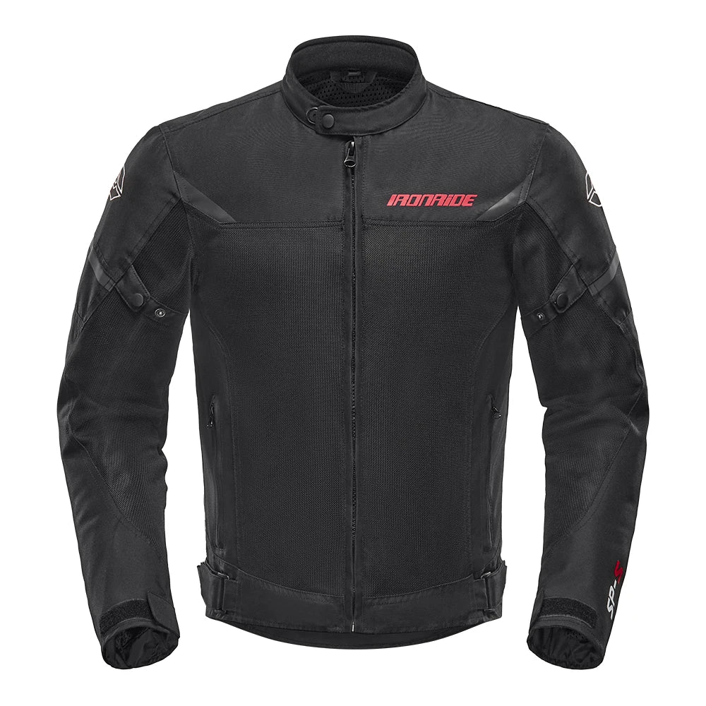 Lightweight Biker Jacket with Basic Protection