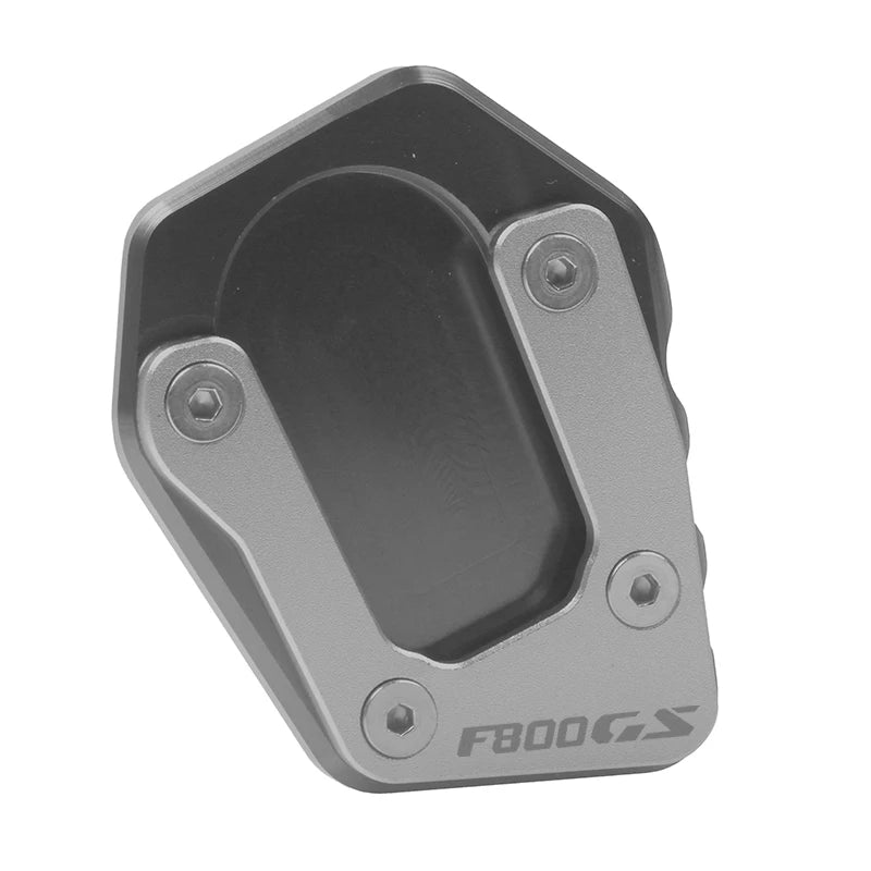 For BMW F800GS F 800GS F800 GS 2024 2025 Motorcycle CNC Kickstand Foot Side Stand Extension Pad Support Plate – YOLENSE CNC Aluminum F800GS Logo No Logo Black Silver Gray Titanium