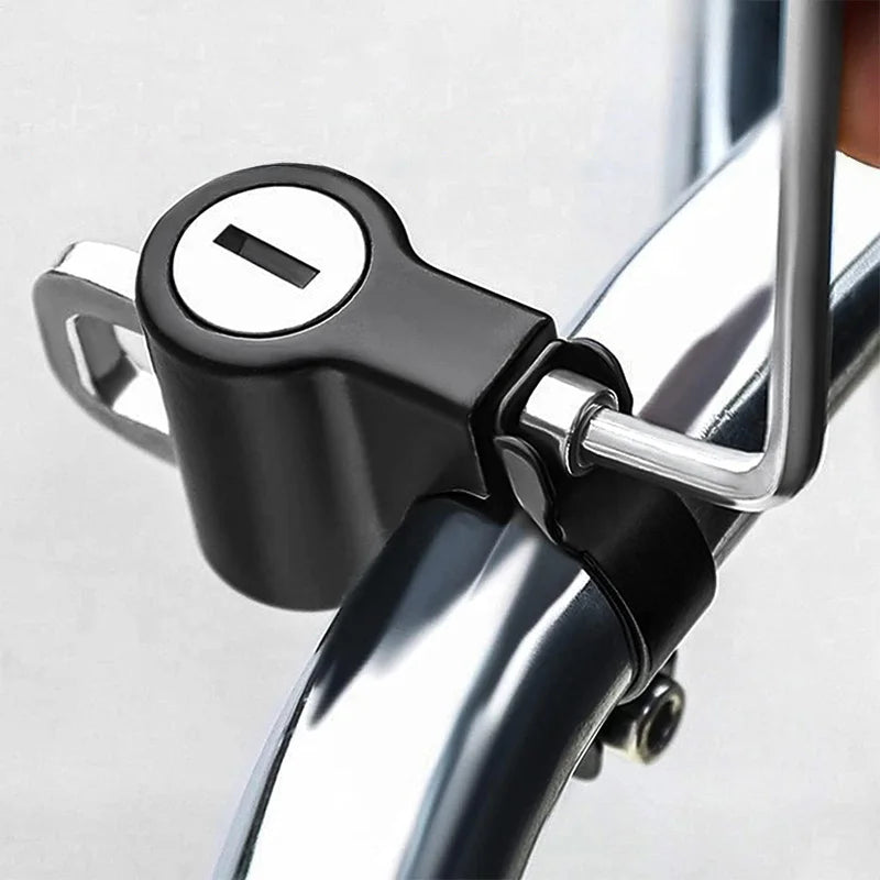 Universal Motorcycle Helmet Lock Anti-Theft Bicycle Bike Anti-theft Security Fixed Lock Metal Multi-function Moto Accessories