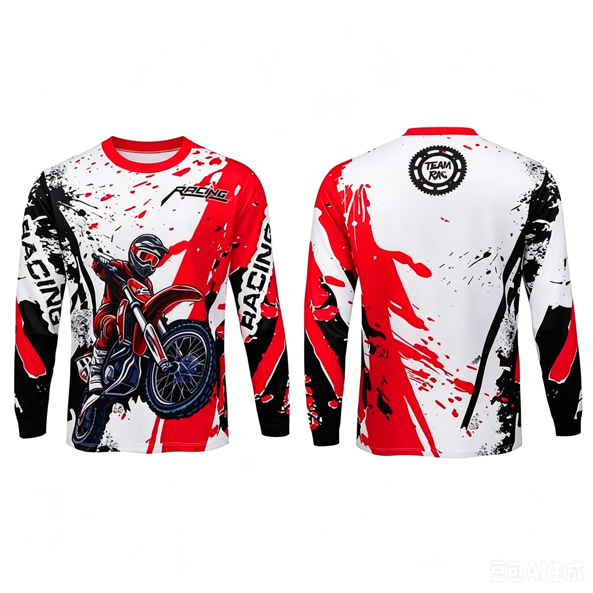 2026Motorcycle Riding Jersey Downhill Mountain Bike Off Road T Shirt Motocross Sportswear Riding Suit for Sports Cycling Hiking