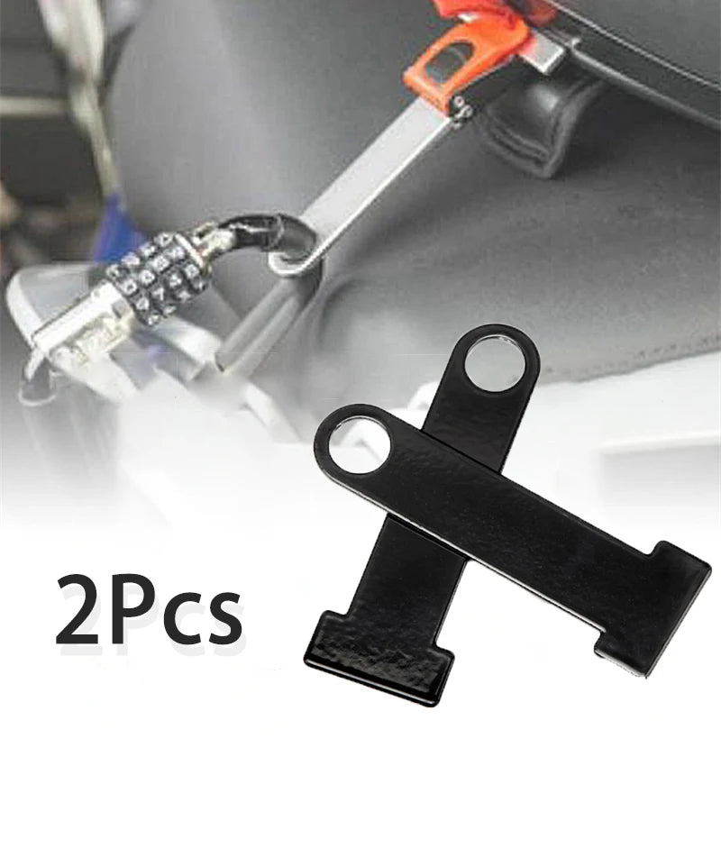 1 Pair Motorcycle Helmet Lock Buckle Anti-Theft Quick Release Fastener Secure Connector for Dirt Bike ATV Motorcycle Accessories – CNC Aluminum Alloy Black