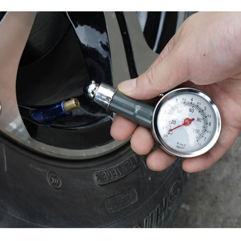 Digital Tire Pressure Gauge – High-Precision PSI, BAR & KPA Gauge with Deflation Valve