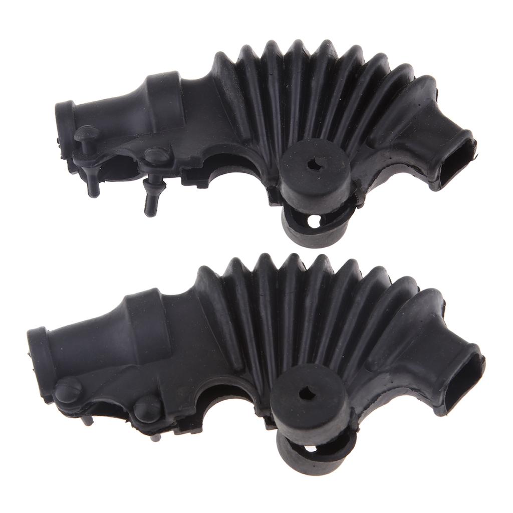 ZJ125 CG125 Clutch & Brake Cable Lever Rubber Dust Cover – 110mm Waterproof – Left & Right Pair – Black – $10