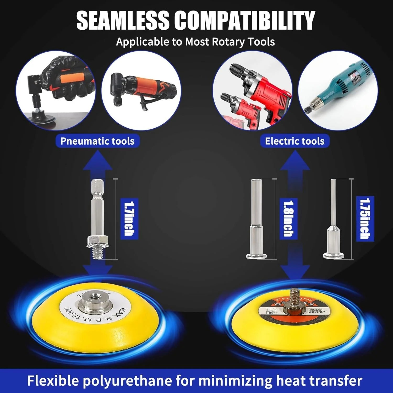133pcs 3-Inch Wet & Dry Sanding Disc + Polishing Attachment Kit – Headlight Restoration – Mixed Grit Latex Sandpaper – Drill Compatible – $32