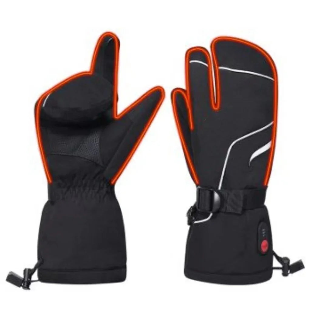 Heated Gloves with Rechargeable Battery Thermal Gloves for Women Men Husband Ski Motorcycle Glove Hand Warmer Heat