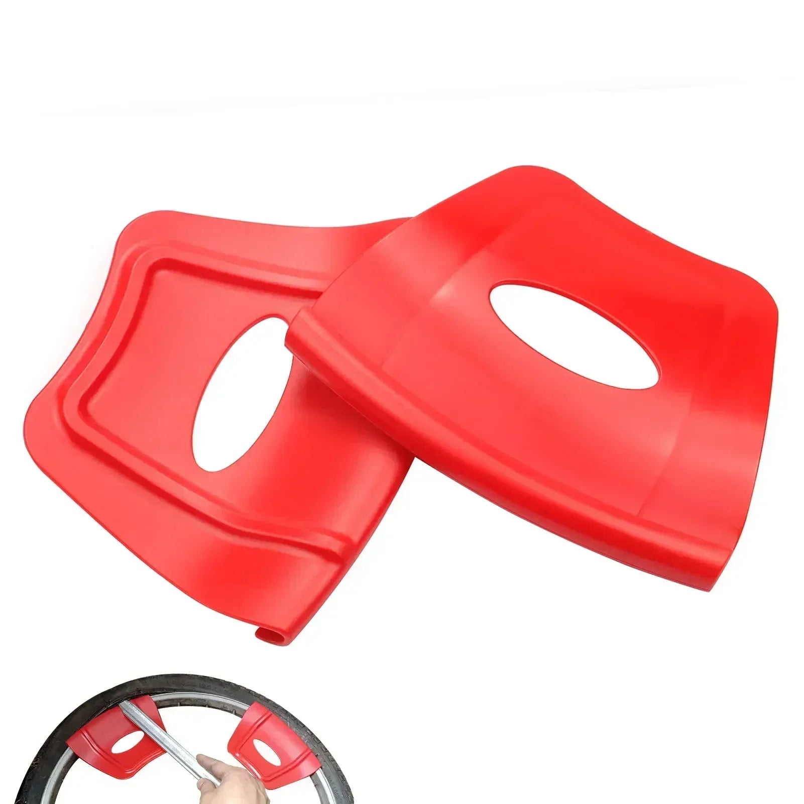 ABS Rim Protector & Tire Iron Lever – Motorcycle ATV Four-Wheel – 1pc / 1pair / 3pcs / Set A / Set B – $16
