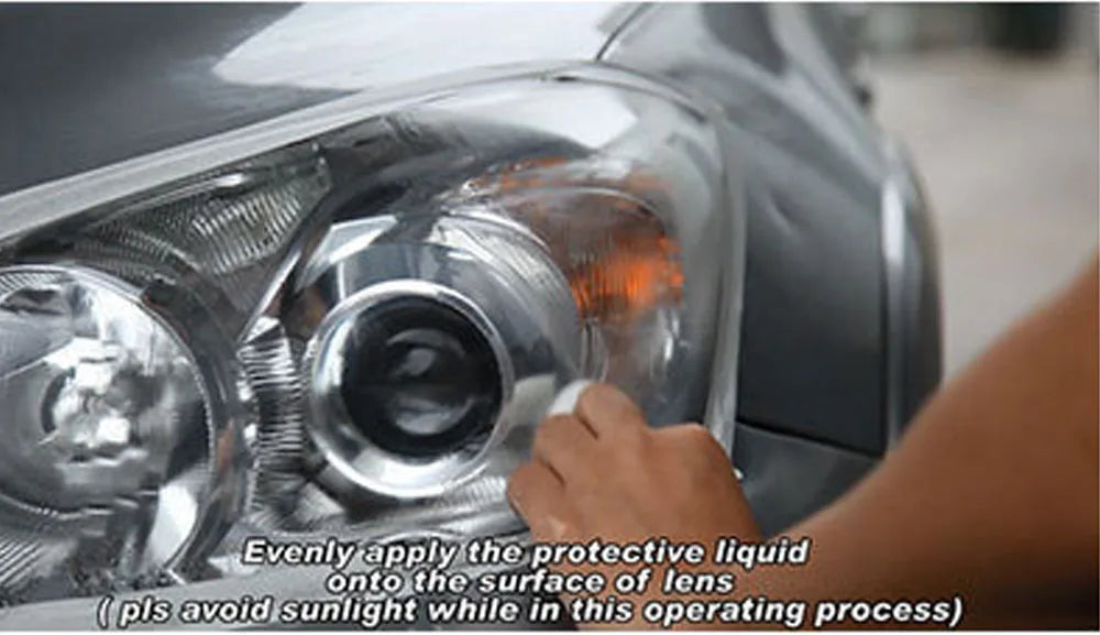Professional Car & Motorcycle Headlight Restoration Kit – Wet Sand + Polish + UV Protect – Removes Yellowing Scratches – Car / Motorcycle / ATV – 24 Set Options – $40