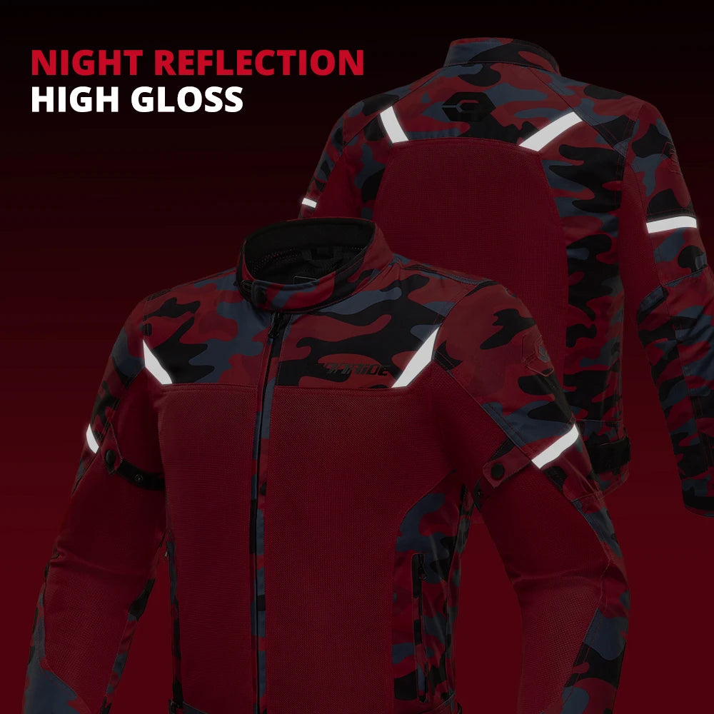 Lightweight Biker Jacket with Basic Protection
