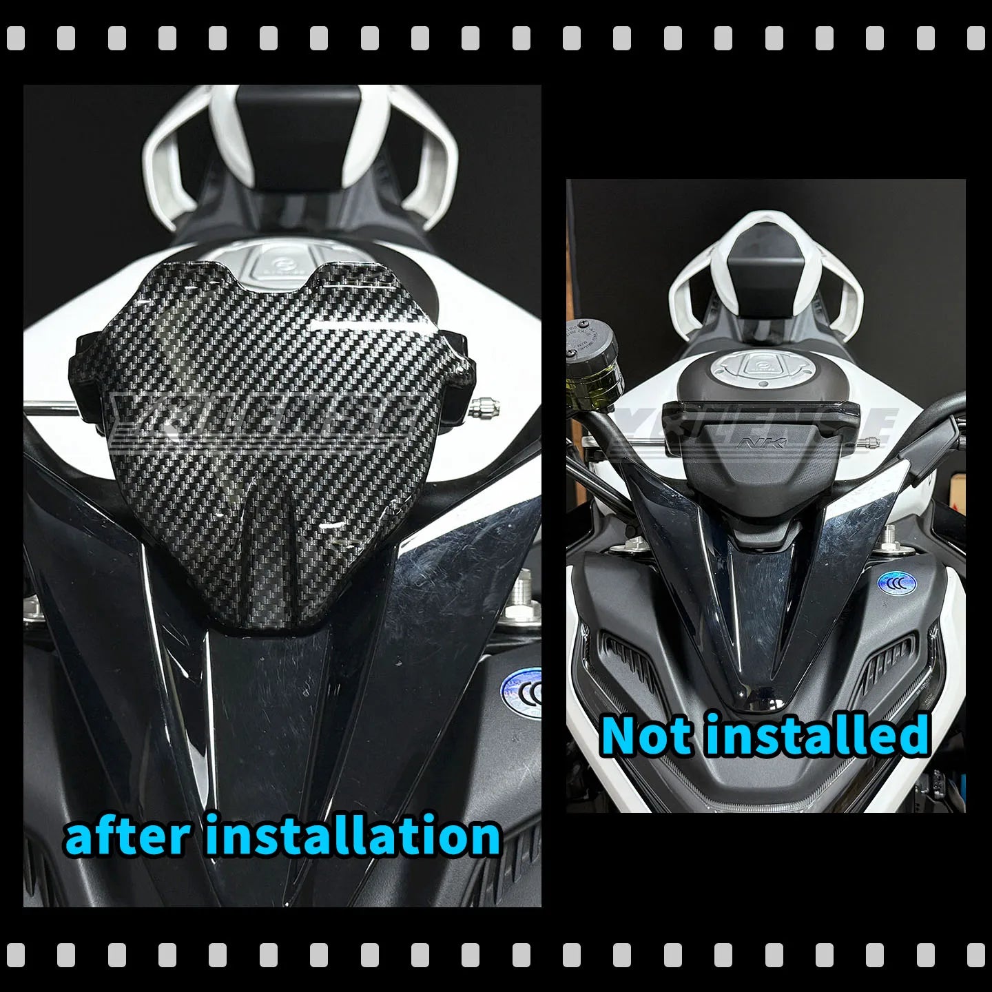 Motorcycle Windshield – Front Windscreen Wind Deflector for CFMOTO 675NK