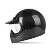 Carbon Fiber Helmets – Forged Carbon Fiber Ultra-Light Motorcycle Half Helmet for Men & Women