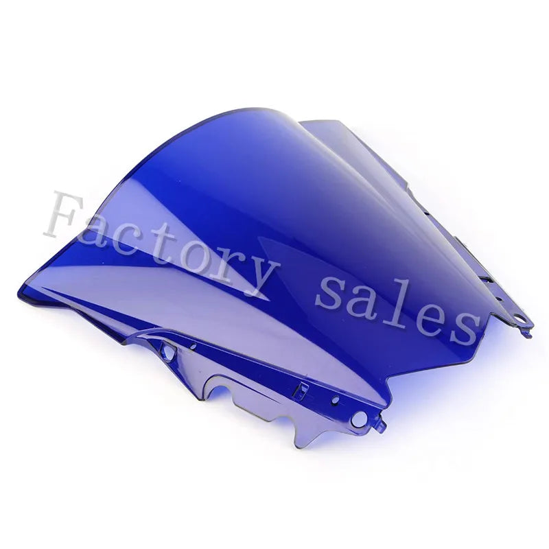 For Yamaha YZF R25 R3 2013 2014 2015 2016 2017 2018 Black Motorcycle Windshield Windscreen Screen Fairing YZF-R25 YZF-R3 – PC Plastic Black White Smoke Blue Silver Iridium White Iridium
