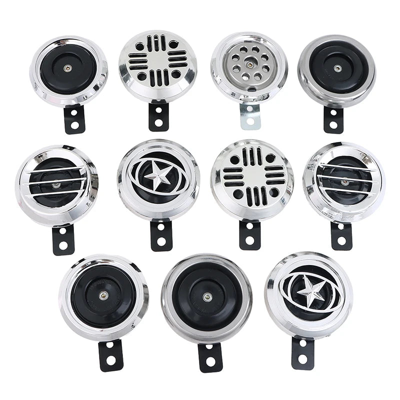 Motorcycle Horn – 12V/48V/60V 100dB Waterproof Electric Horn