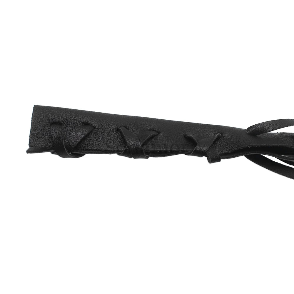 Universal Harley / Honda / Yamaha / Suzuki PU Leather Brake & Clutch Lever Cover – Fringe Tassels – Black – 1 Pair – $15