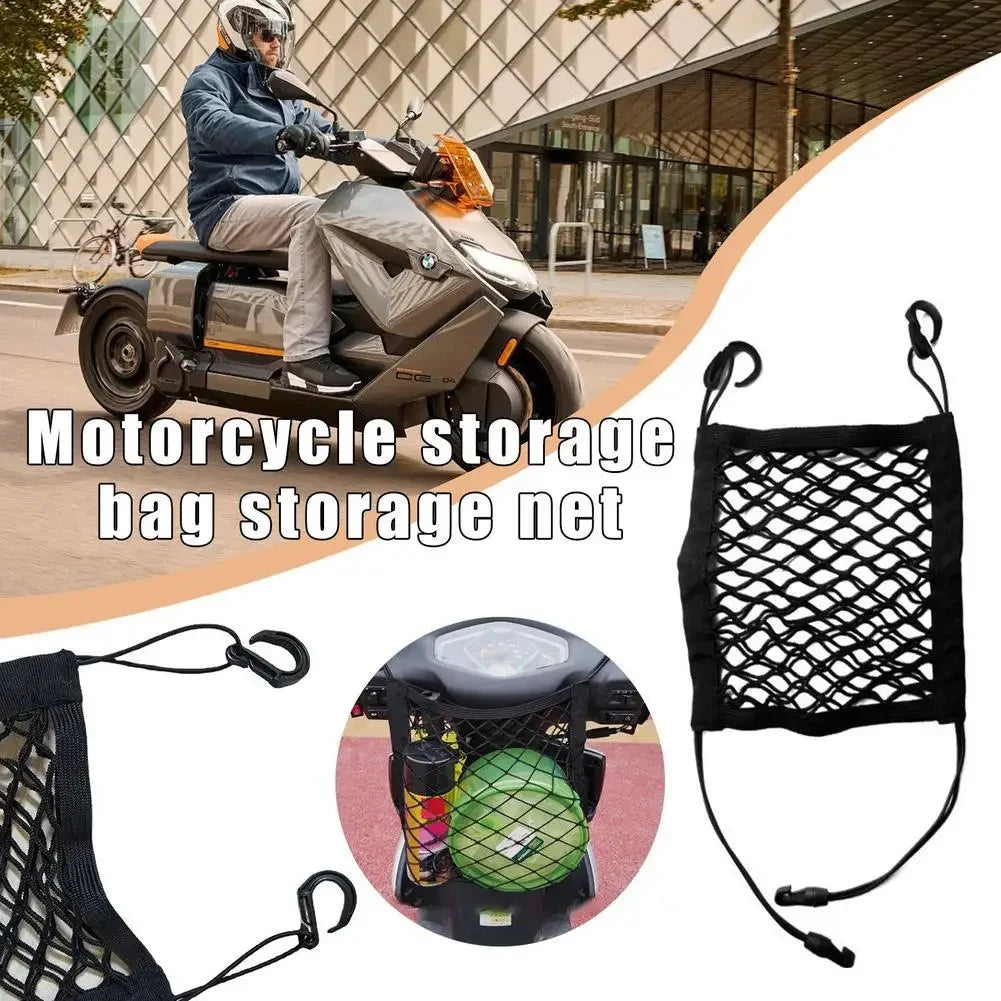 Cargo Net – High Elastic Double Layer Motorcycle Helmet & Luggage Net