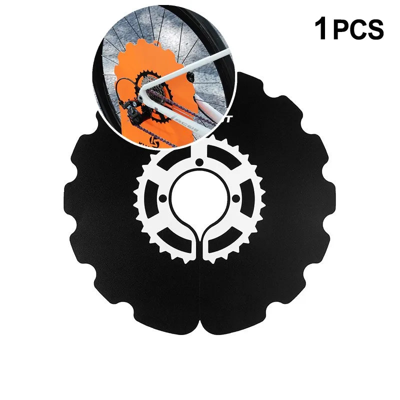 Bicycle Motorcycle Disc Brake Cleaning - 1pcs Orange