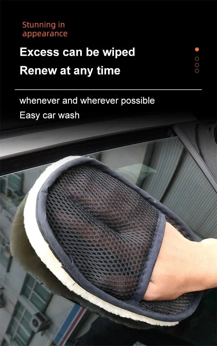 Car Cleaning Washing Gloves