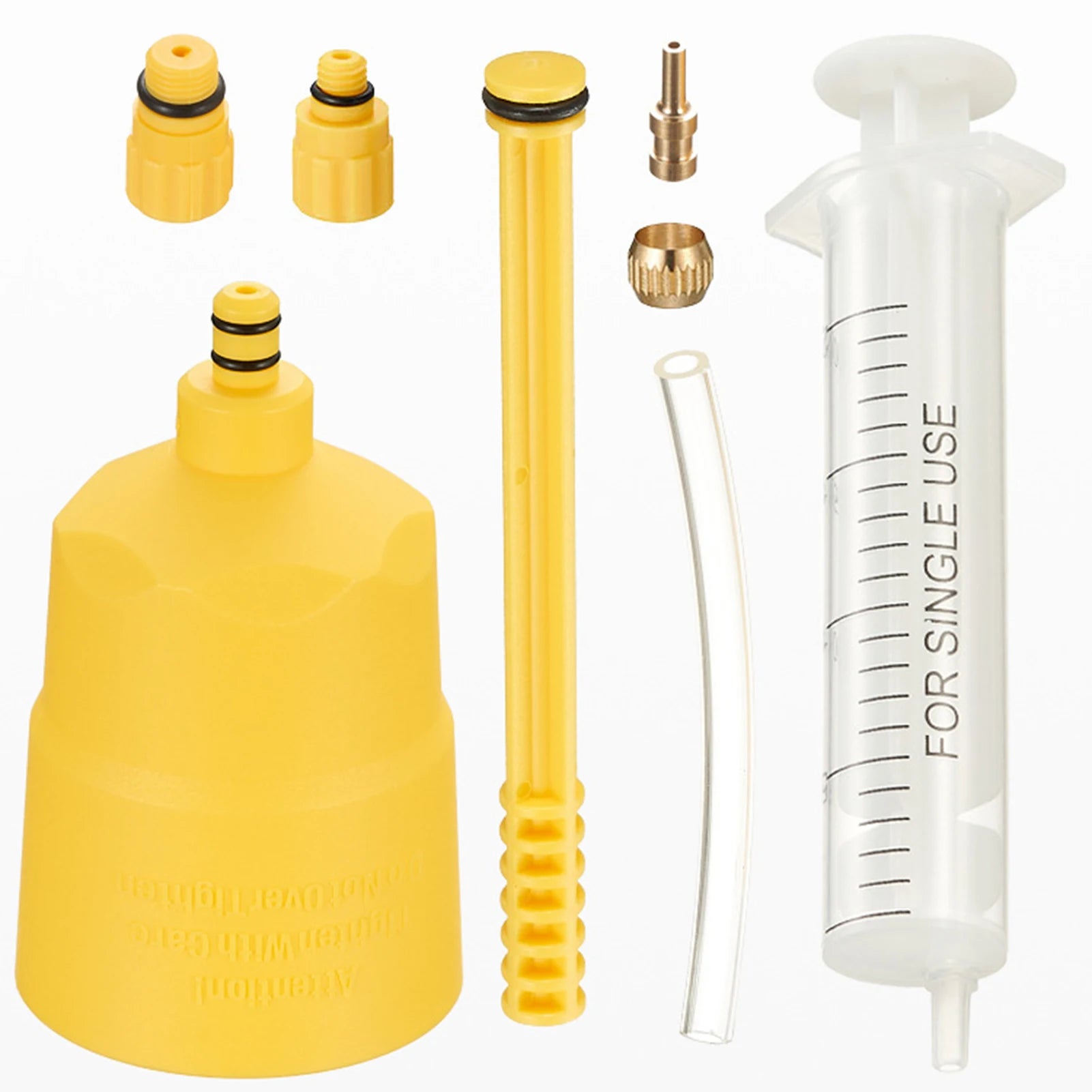 Hydraulic Disc Brake Oil Bleed Kit – Brake Bleeding Tools Oil Change Injection & Refill Tool Universal Injector for Road Bike MTB Brake Service – from $20