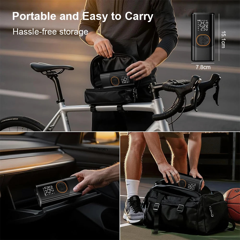 Portable Air Compressor – Mini Digital Tire Inflator