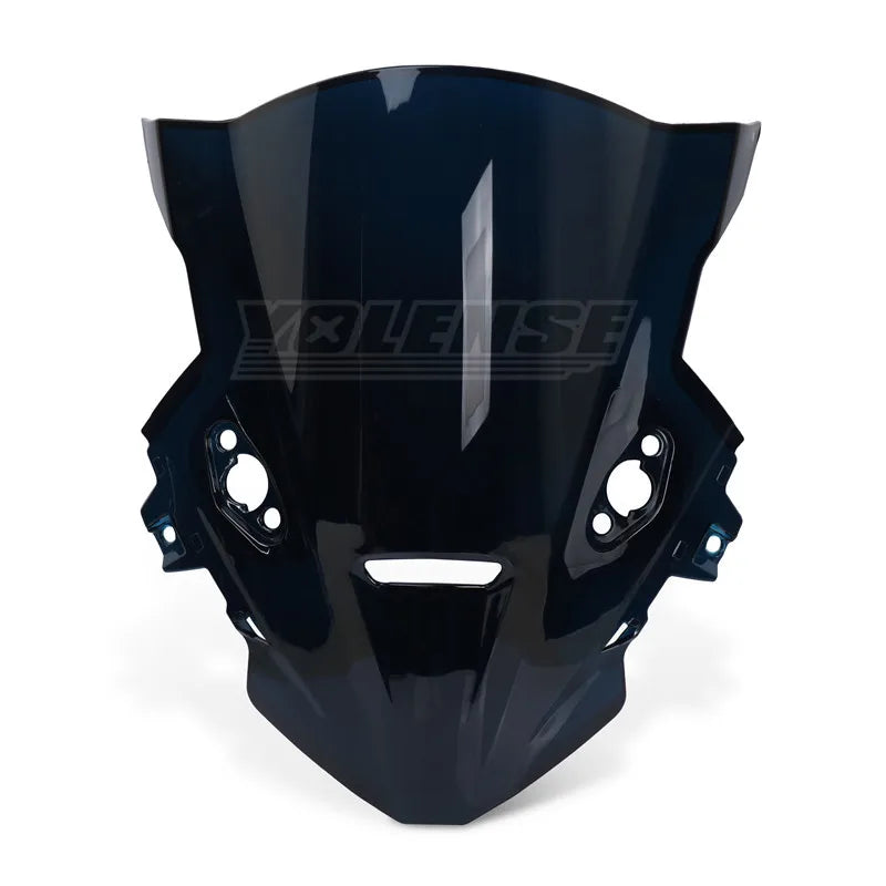 Fit for CFMOTO 675SR 675SR-R 675 SR SRR Motorcycle Accessories Windscreen Wind Deflectors Double Bubble Windshield Screen – YOLENSE ABS Plastic With YLS / NO LOGO Black Gray Light Gray
