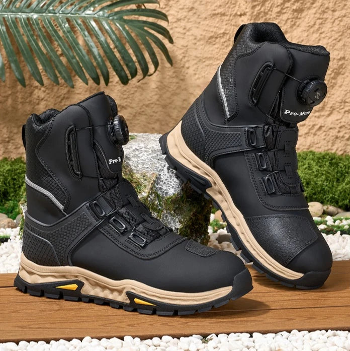Riding Boots – Men’s & Women’s Motorcycle Boots, Anti-Slip Winter Outdoor Racing Shoes