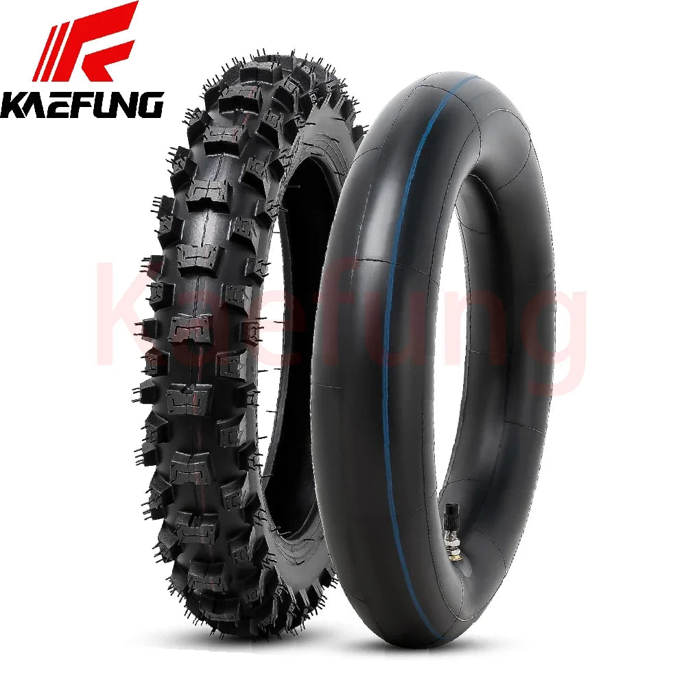 Dirt Bike Tires – 2.50-10 Front & Rear Tire with Inner Tube