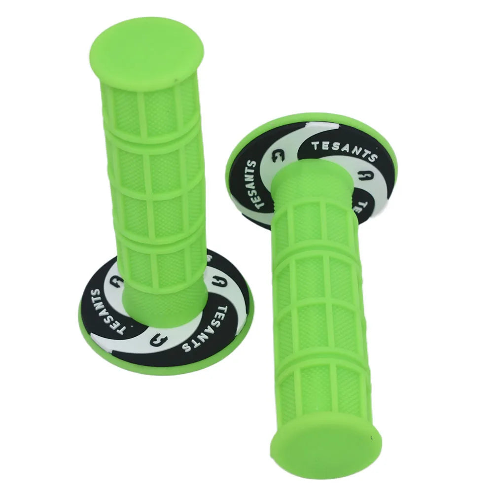 Pit Pro Racing Dirt Bike Handlebar Grips Colourful Soft Rubber Left 22mm Right 24mm Universal Anti-Slip Racing Grips for Pit Bike Motocross ATV Motorcycle – 21 Colors Ships from US/AU/DE (1 Pair)
