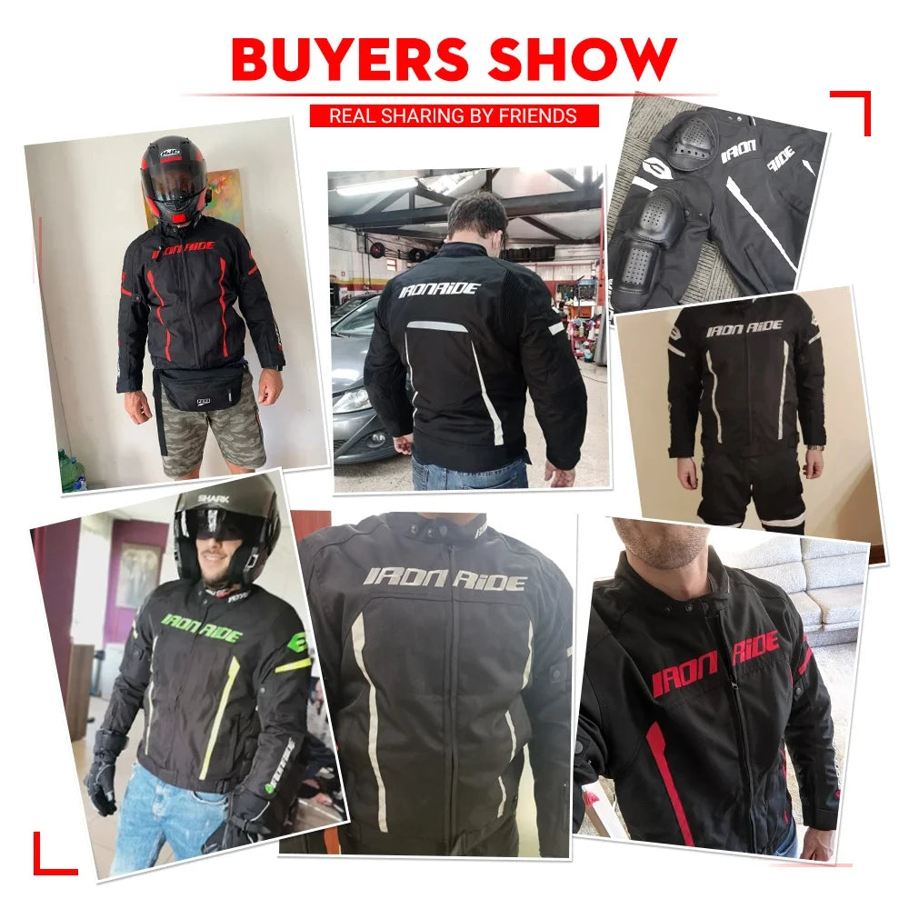 Windproof Cold Weather Motocross Racing Jacket
