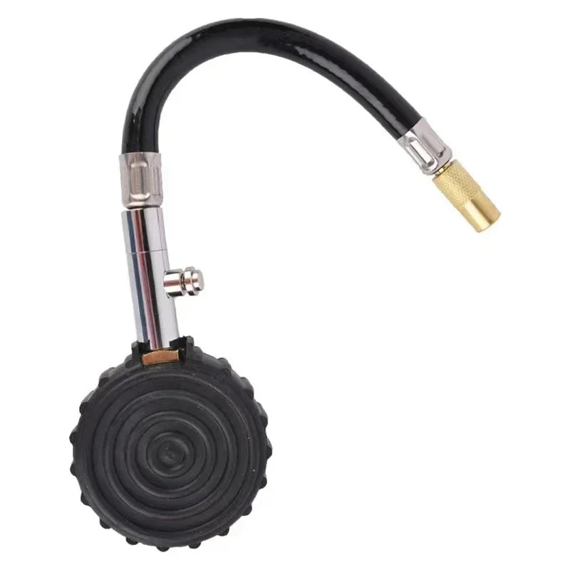 Tire Pressure Gauge – High-Precision 100 PSI Long Tube Tire Gauge for Car, Motorcycle, Truck & Bike