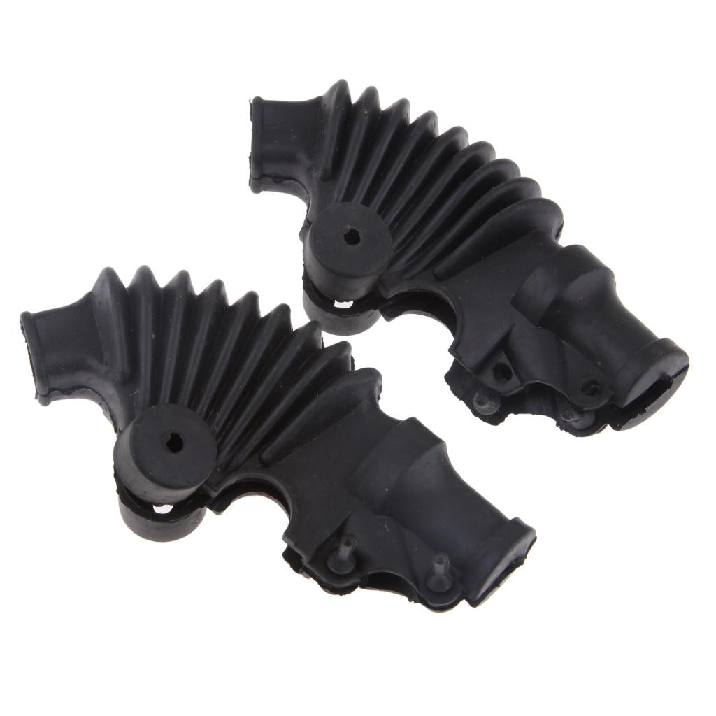 ZJ125 CG125 Clutch & Brake Cable Lever Rubber Dust Cover – 110mm Waterproof – Left & Right Pair – Black – $10