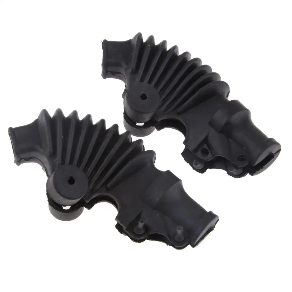 ZJ125 CG125 Clutch & Brake Cable Lever Rubber Dust Cover – 110mm Waterproof – Left & Right Pair – Black – $10