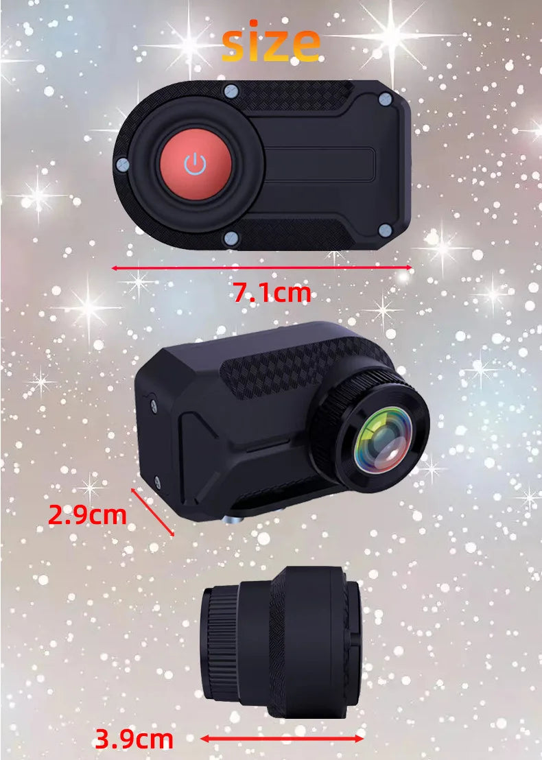 WDSZKMYF 2K HD IP66 Waterproof Mini Motorcycle Dash Cam 170° WiFi Night Vision Loop Recording USB Motorcycle Camera DVR for Motorcycle E-Bike Bicycle Mountain Bike